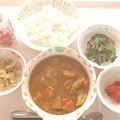 Photos: ２月５日昼食(かぼちゃカレー) #病院食