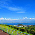 Photos: 淡路島SAから明石海峡大橋を望む