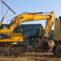 Photos: IMG_8975巨大な土木機械との連携