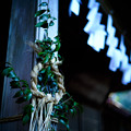 Photos: 朝日稲荷神社_08拝殿_しめ飾り-2514