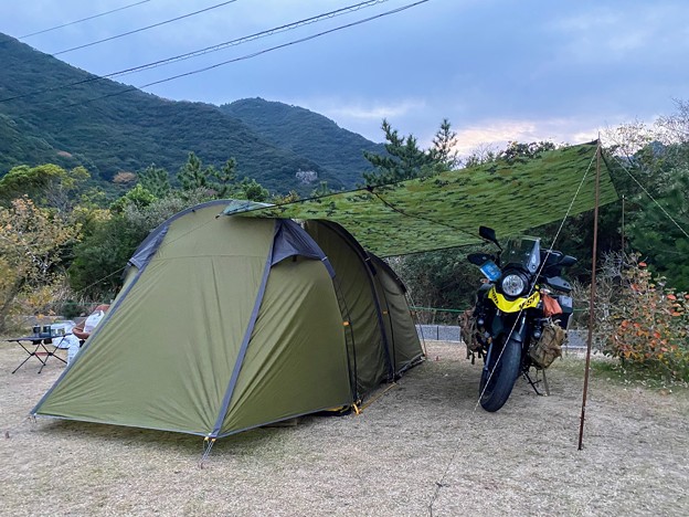 キャンプの雨対策