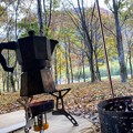 Photos: コーヒーを飲みながら焚き火