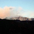 Photos: 雪化粧した奥津の山