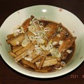 Photos: 2021/08/23（月）・和食・ごぼうの照り煮黒酢風味