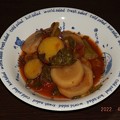 Photos: 2022/04/05（火）・さつまいもと茄子大根のトマト甘煮