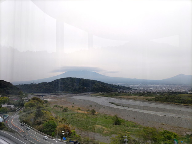 大観覧車から富士山を望む