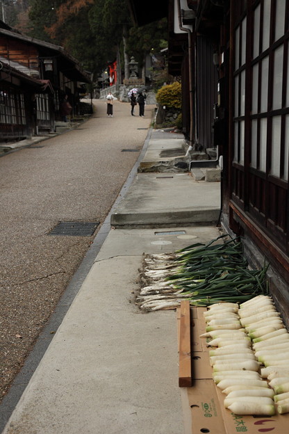 奈良井宿の一角