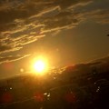 Photos: 夕景の太陽