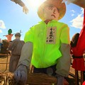 Photos: 千歯扱太郎(せんばこきたろう)かかし 里美かかし祭2017