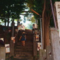 Photos: 町の神社の石段