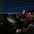 京都　清水寺　紅葉ライトアップ