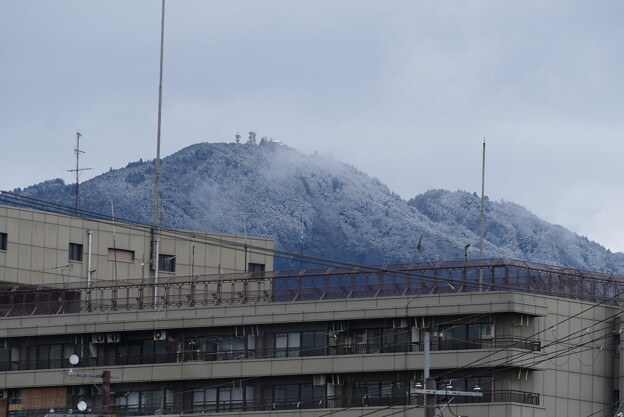 雪の比叡山