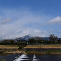 写真: 雪の比叡山
