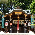 写真: 例祭の八大神社