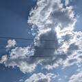 写真: 空と雲
