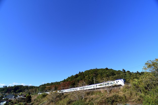 写真: E353系電車