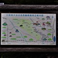 川俣東沢渓谷自然観察周辺案内図