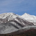 写真: 雪の乗鞍岳