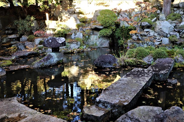 写真: 仏法寺庭園