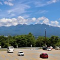 写真: 冨士見高原より八ヶ岳連峰