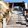 写真: 温泉寺参道階段
