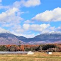 写真: 蓼科山と北横岳