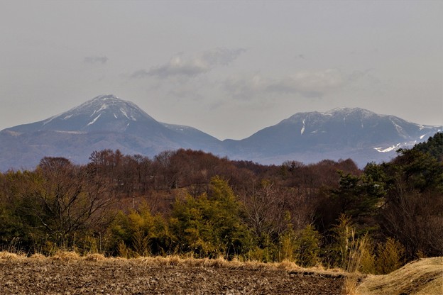 蓼科山と北横岳