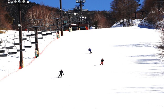 スキー滑走