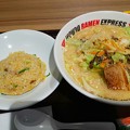 写真: IPPUDO RAMEN EXPRESS イオンモールいわき小名浜店さんにて味噌白丸と半チャーハンのセットをいただく 美味しゅうございました