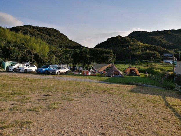 写真: キャンプ場