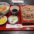 Photos: ミニ白コロ丼+せいろそばセット(太麺)