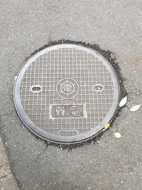 東京都のフタ（弱電）