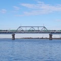 写真: 湊川橋りょうを渡るE257系5500番代