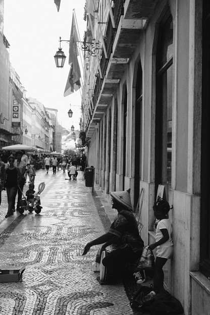 写真: ホテルへの帰り道-Lisbon, Portugal