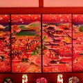 写真: 現代的な襖絵-京都市山科区：随心院