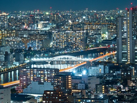 東京スカイツリーイーストタワーの夜景