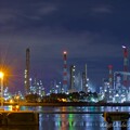 写真: 京葉臨海コンビナート 工場夜景