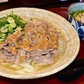 Photos: 高尾鈴屋蒸鶏冷やしｺﾞﾏしゃぶうどん鶏丼ｾｯﾄ