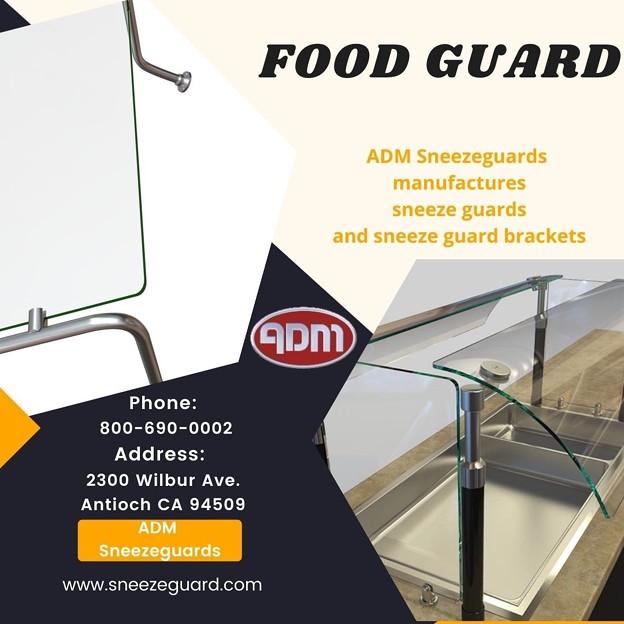 Acrylic Sneeze Guard | Food Guard | ADM Sneezeguards