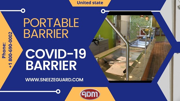 How To Use Outdoor Portable Barrier | ADM Sneezeguards