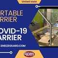 How To Use Outdoor Portable Barrier | ADM Sneezeguards