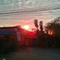 写真: プージャオの夕日