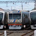 写真: 静岡鉄道 A3000形 A3009Fと1000形 1008FとA3000形 A3010F