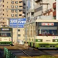 写真: 広島電鉄 3704と3801
