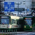 写真: 広島電鉄 3705と3953