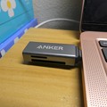 Anker USB-C 2-in-1 Card Reader - 9：Macbook Air接続時