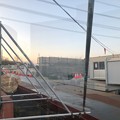 写真: 解体撤去工事中の旧・桃花台線桃花台東駅（2021年3月22日） - 1