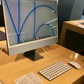 Photos: M1搭載iMacのブルーモデル - 1：本体一式