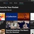 写真: WEB版Pocketに追加された「Collections」