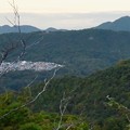 写真: 継鹿尾山から見た日本ラインうぬまの森（陰平山）